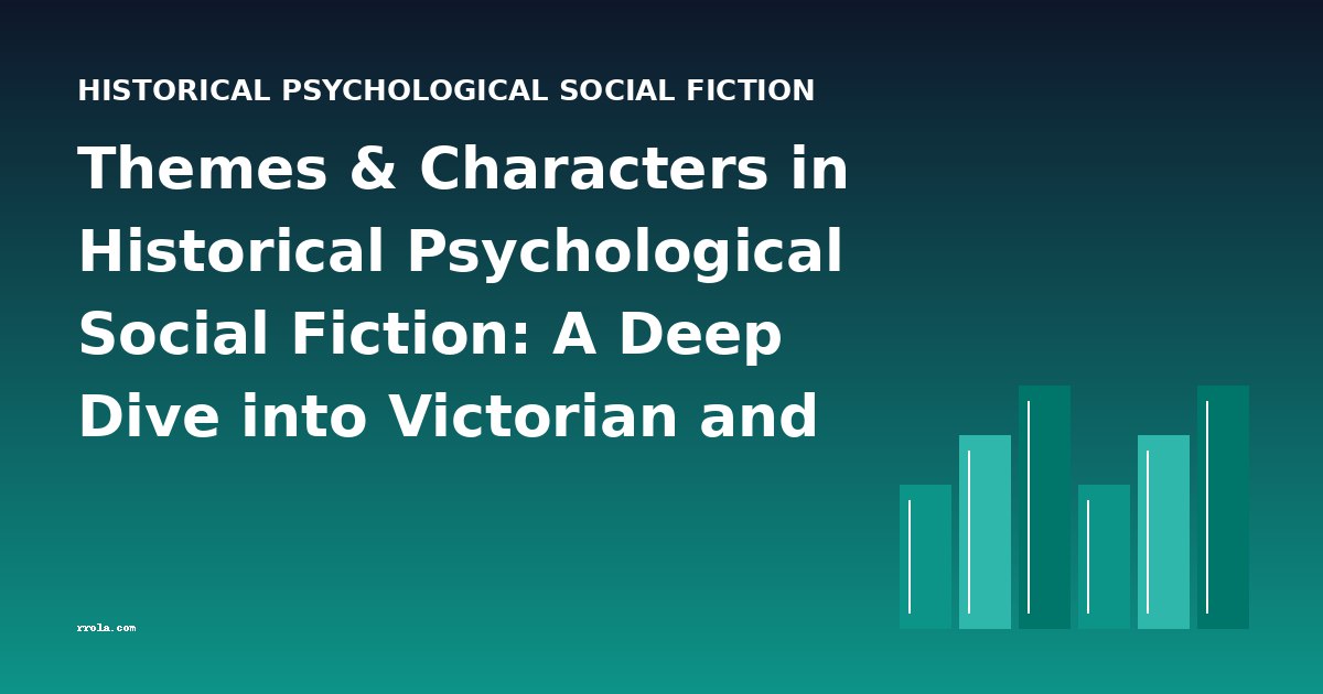 Themes & Characters in Historical Psychological Social Fiction: A Deep Dive into Victorian and Edwardian Literary Catalogs